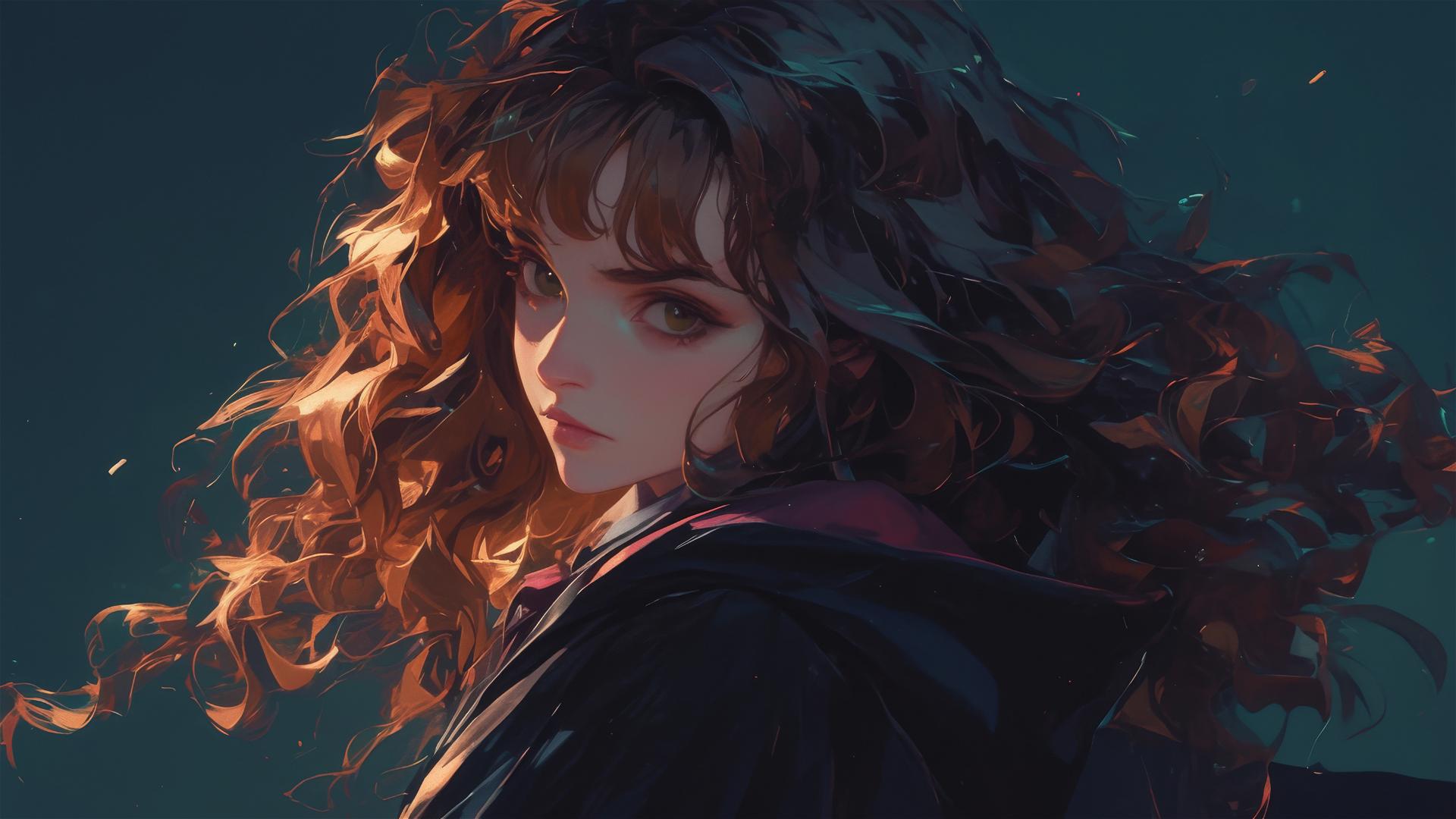 4K HD Wallpapers: Hermione fan art