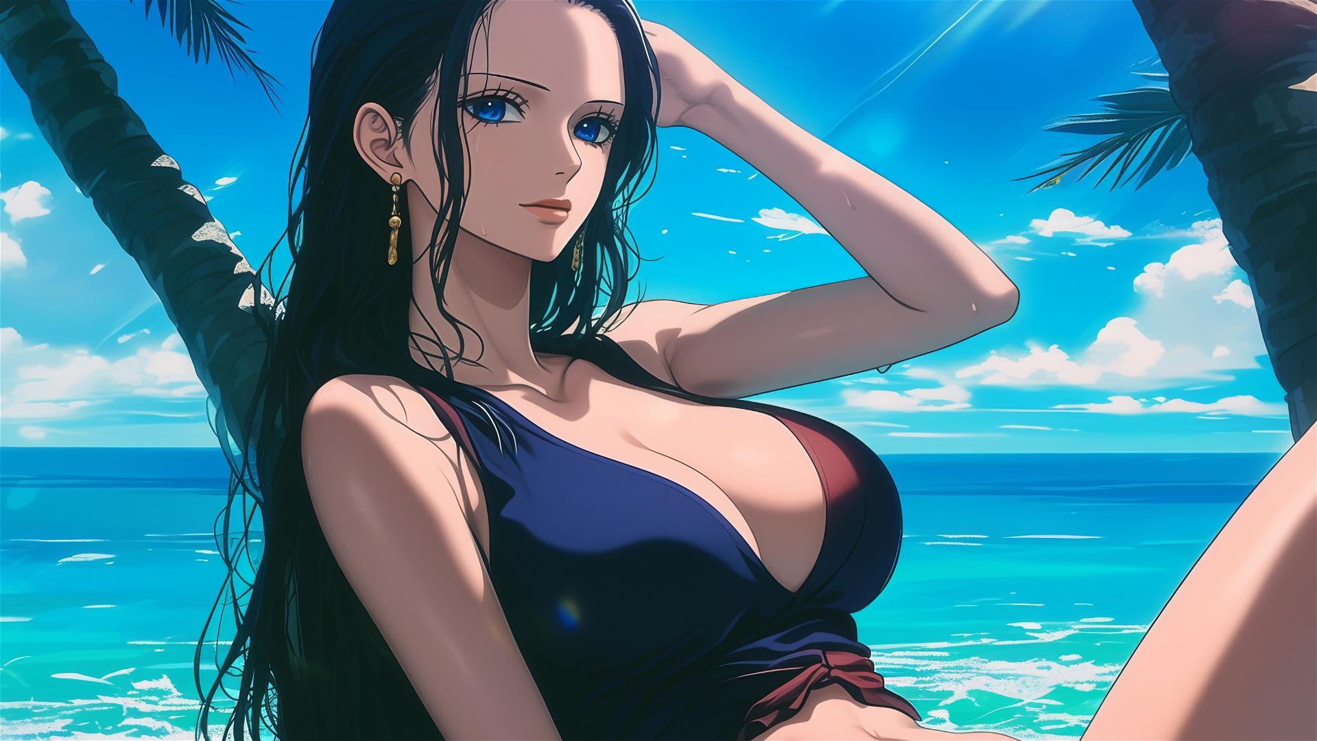 4k HD Wallpaper: Nico Robin from One Piece