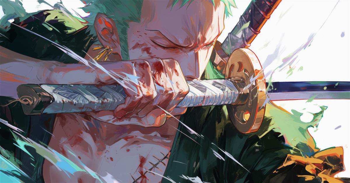 4k HD Wallpaper: Swordsman Roronoa Zoro from One Piece