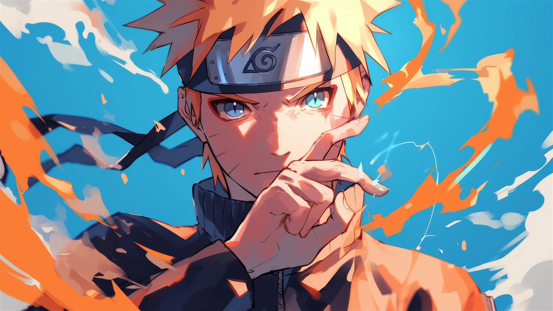 4k HD Wallpaper: Naruto Uzumaki Portrait