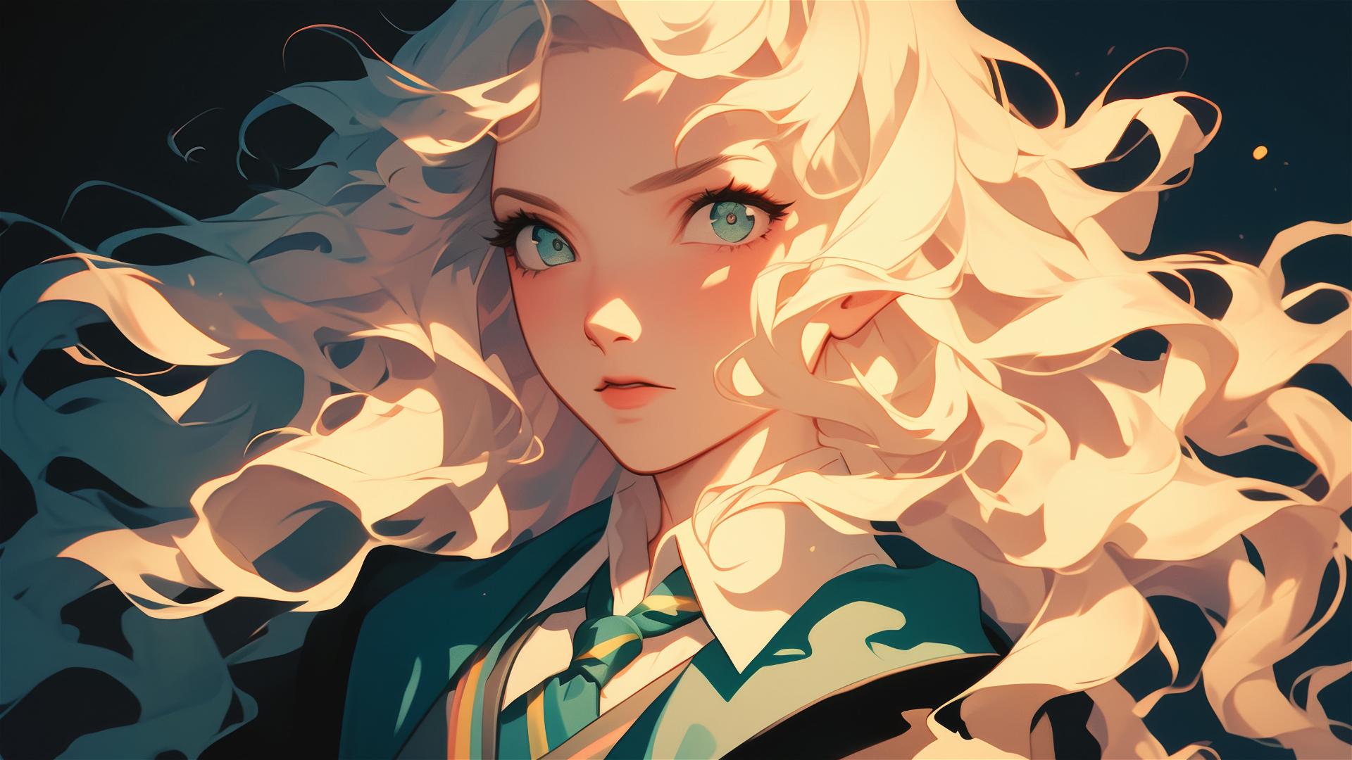 Papéis de Parede 4K HD: Ilustração de Luna Lovegood