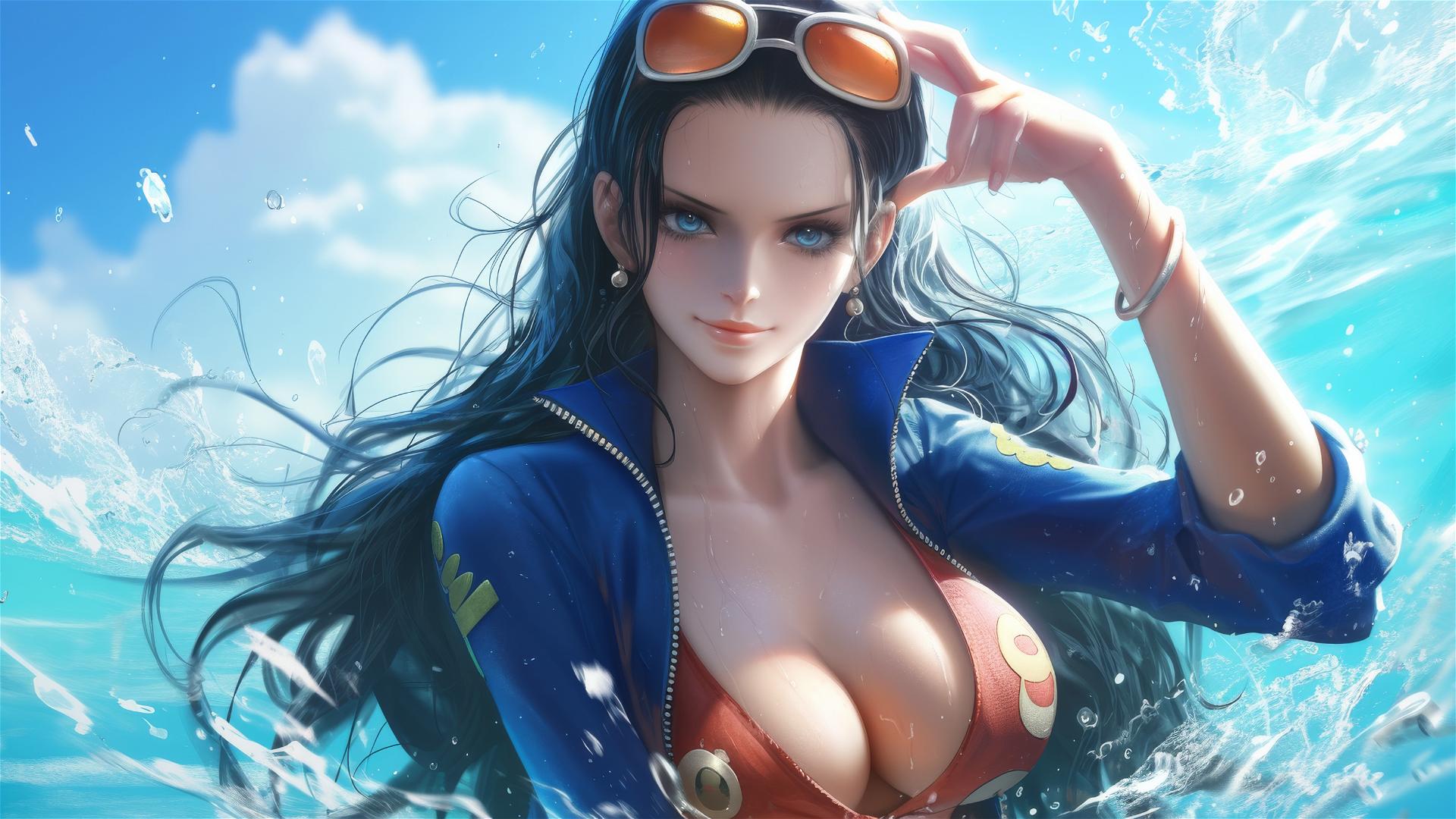 Fondo de Pantalla 4K HD: Nico Robin de One Piece