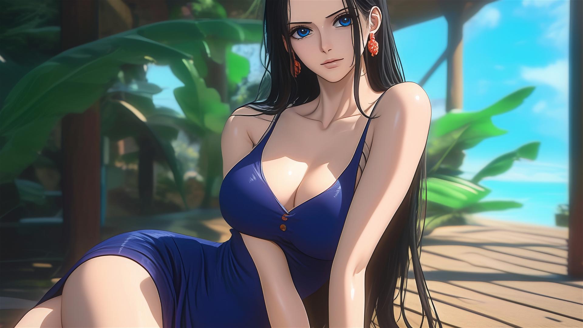 4k HD Wallpaper: Nico Robin Resting in Sunny House